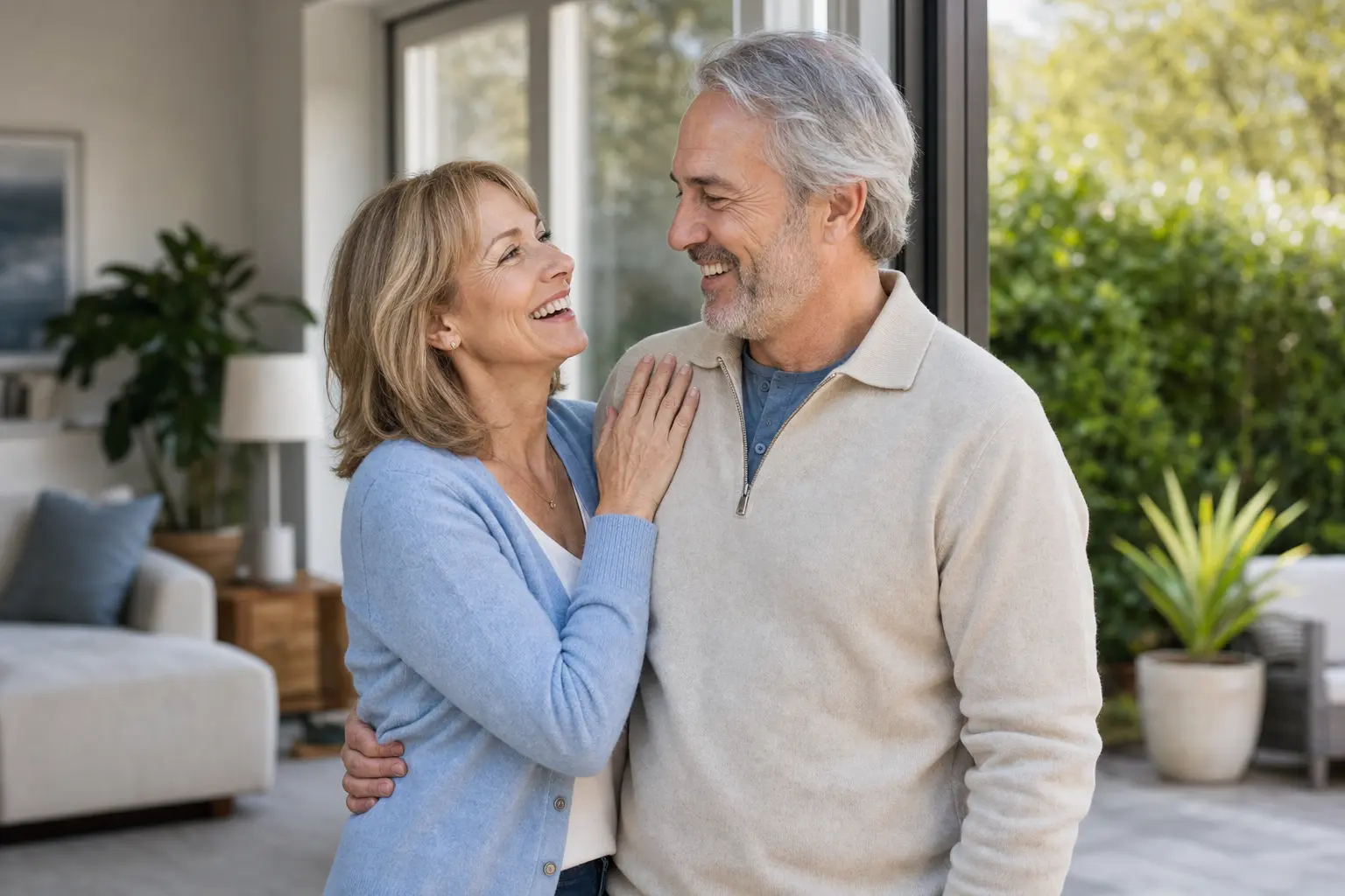 a senior couple